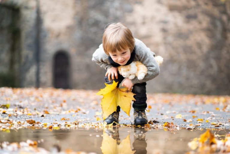 Kinderfotografie Bokeh